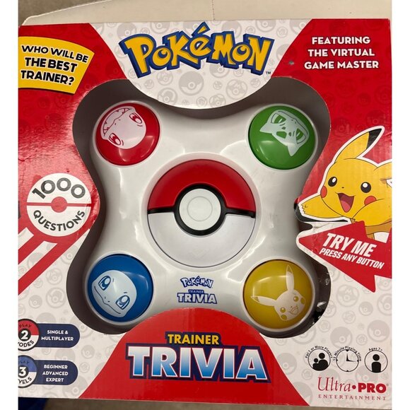 Pokémon Trainer Trivia Game With Virtual Game Master & 1000 Questions By Ultra P - Picture 2 of 5